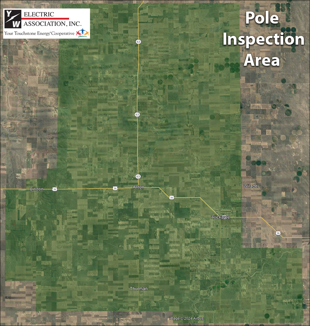 2024 Pole Inspection Map